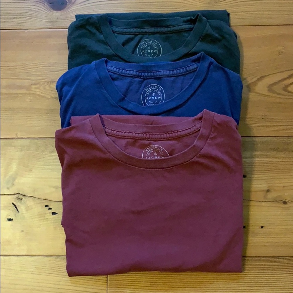 J. Crew Broken-In Tees (3)